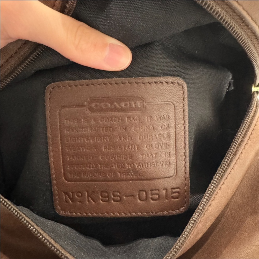 Coach Vintage‎ Canteen Leather Waist Pouch Fanny Pack Brown USA Chocolate Brown - Picture 7 of 13